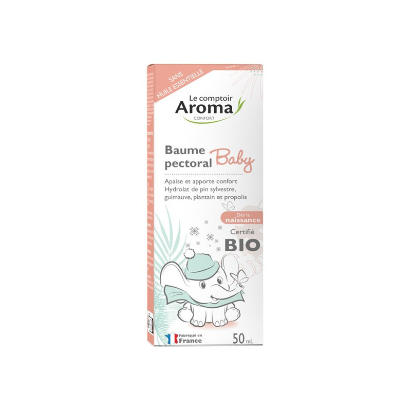 Le Comptoir Aroma Balsamo Pectoral Baby BIO 50 ml