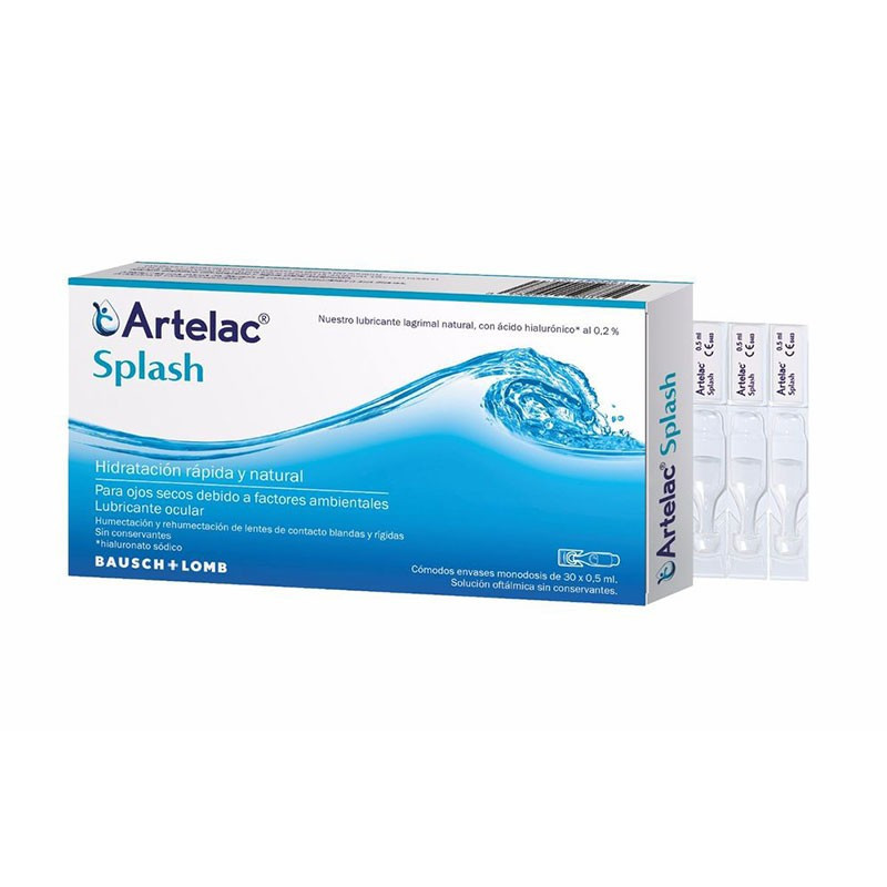 Artelac Splash Colirio Monodosis 30x0.5ml