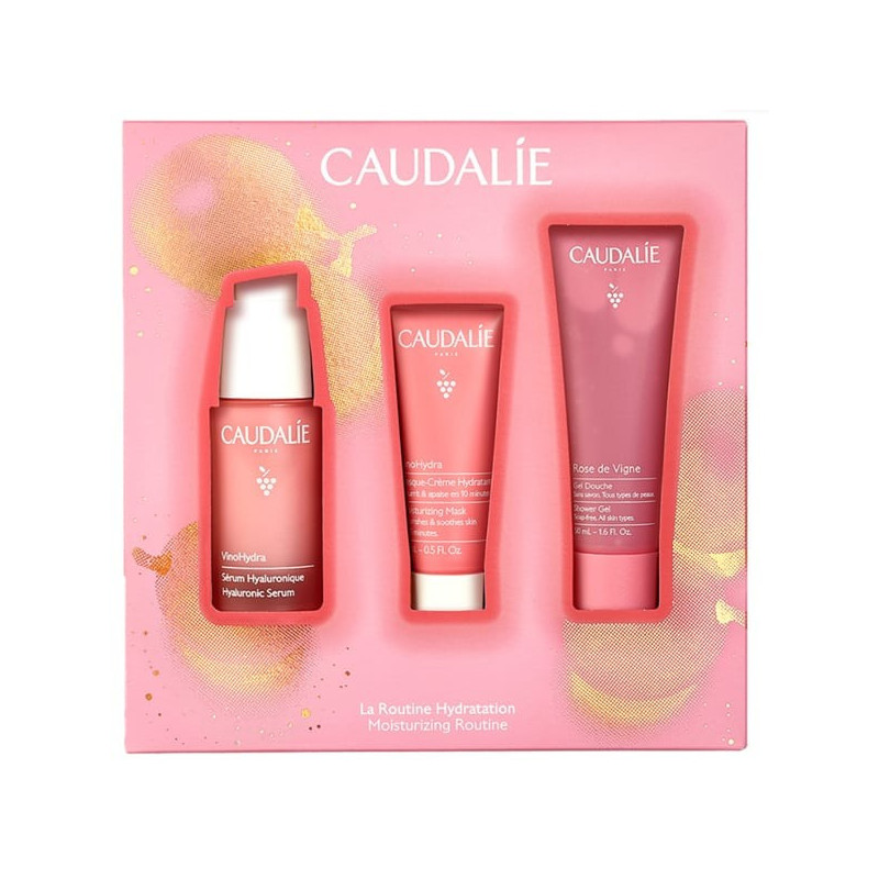 CAUDALIE VINOHYDRA SÉRUM HIALURONICO 30ML SET 3 PIEZAS