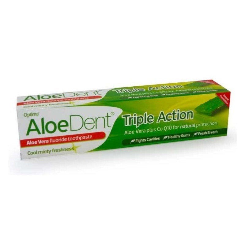 AloeDent Triple Acción Dentífrico Aloe Vera 100 ml