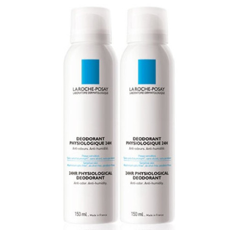 La Roche Posay Desodorante Aerosol 150 ml x2 unidades