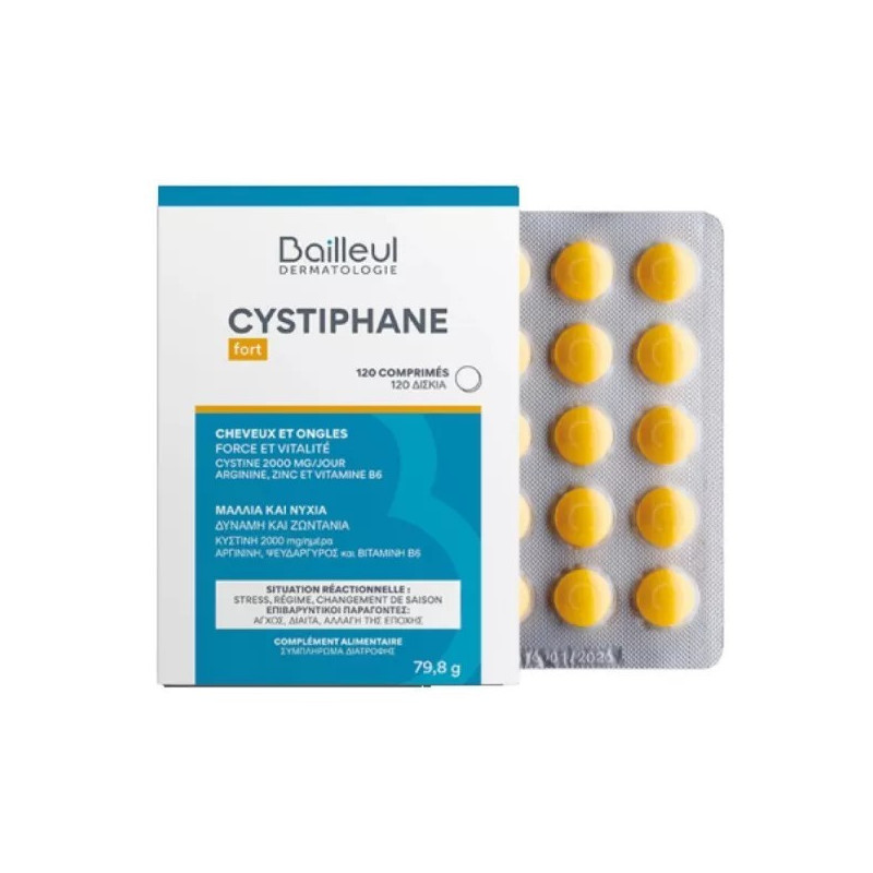 Cystiphane Fuerte Cabello y Uñas 120 Comprimidos