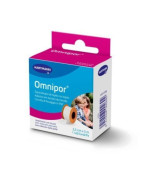 omniplast esparadrapo blanco de tejido resistente 2.5cmx5m