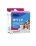 Hartmann esparadrapo omnipor blanco de papel suave 5cmX5m