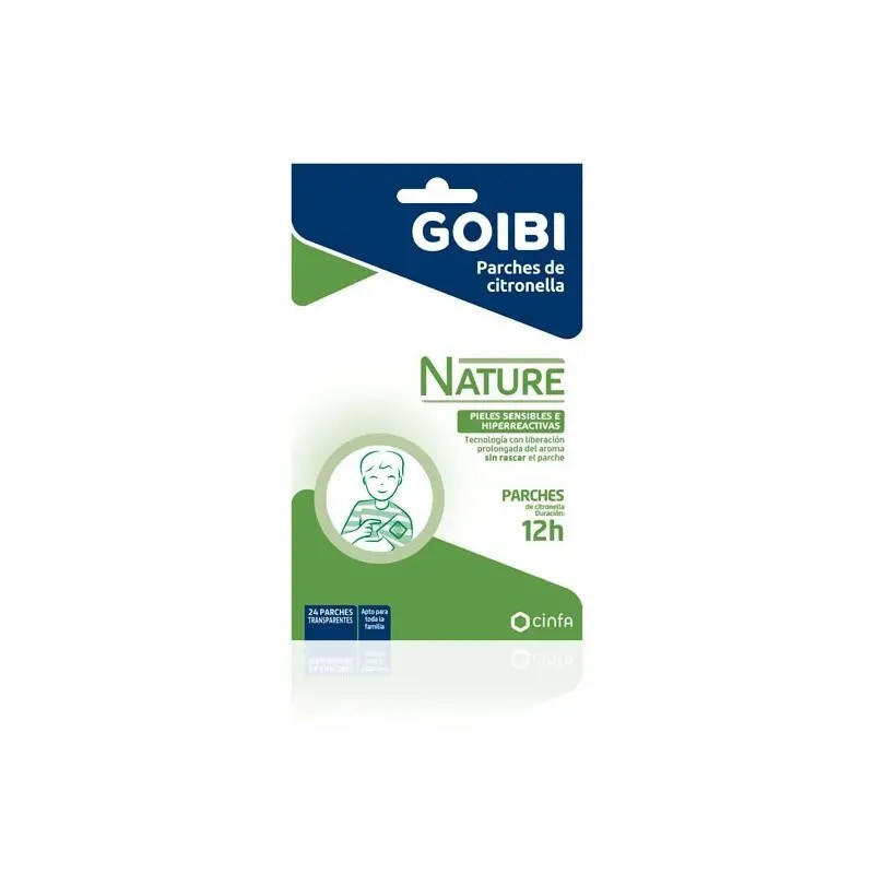 Goibi Nature Parches de Citronella 24 unidades
