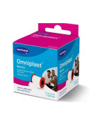 omniplast esparadrapo blanco de tejido resistente 5mX5cm