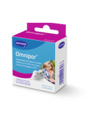 HARTMANN ESPARADRAPO OMNIPOR DE PAPEL 5 M X 2,5 CM CON DISPENSADOR