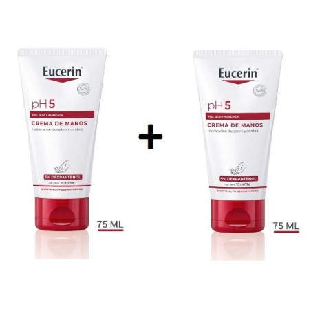 Eucerin Crema Protectora de Manos 75ml x2 unidades