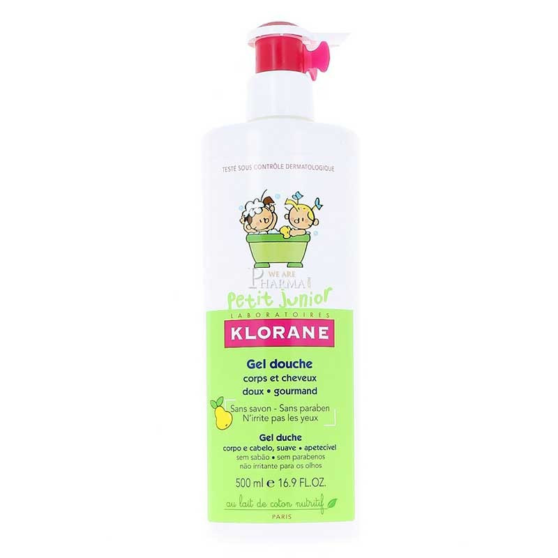 Klorane Petit Junior Gel de Ducha Cabello y Cuerpo 500ml