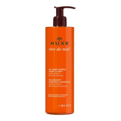 NUXE REVE DE MIEL GEL LIMPIADOR DERMATOLÓGICO PARA ROSTRO Y CUERPO 400ML