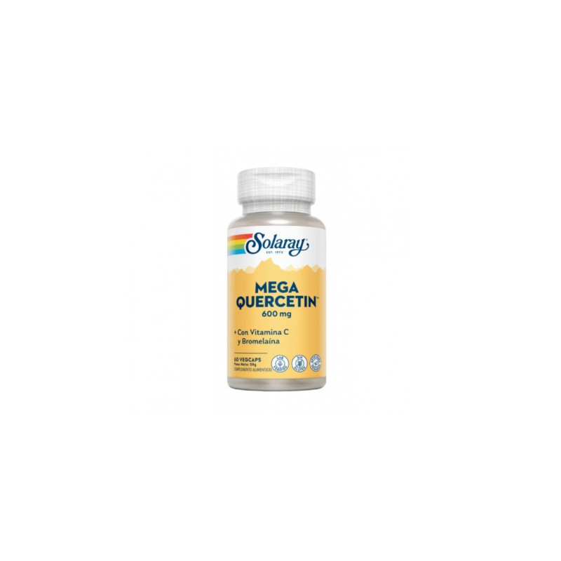 SOLARAY MEGA QUERCITIN 600 MG 60 CÁPSULAS