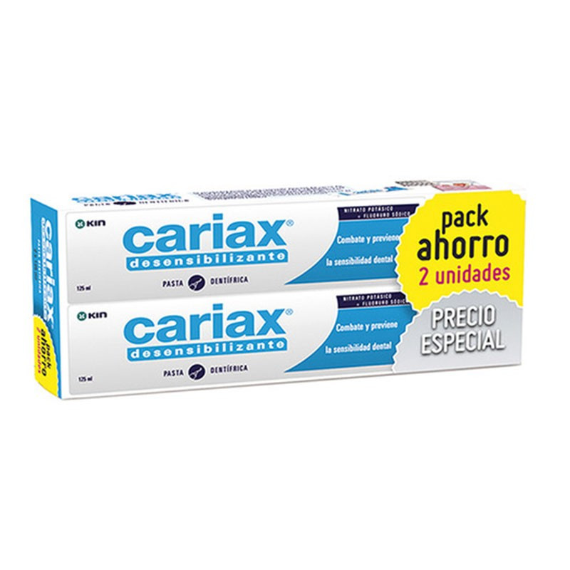 Cariax Desensibilizante Dentífrico 125ml x2 unidades