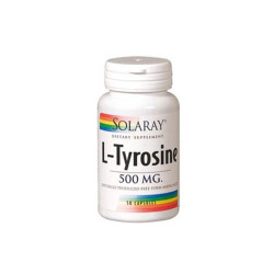 SOLARAY L-TYROSINE 500 MG 50 CÁPSULAS