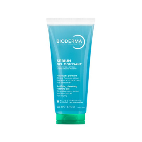 BIODERMA SEBIUM GEL LIMPIADOR 200ML