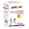 AMLsport - Colágeno con magnesio + VIT C – 20 sticks (sabor fresa).