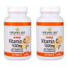Natures Aid Vitamina C 1000mg Low Acid 90 compridos x2 unidades