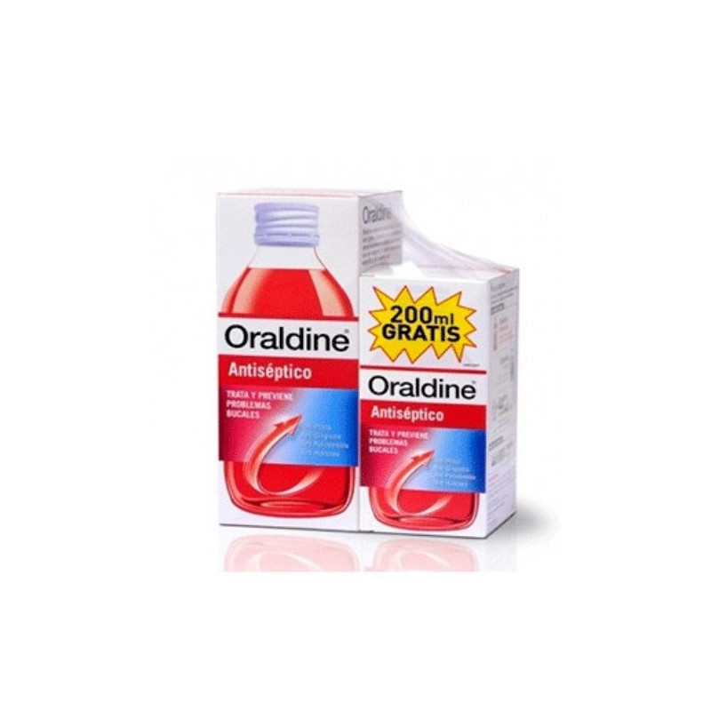 ORALDINE COLUTORIO ANTISEPTICO  400ML+200ML
