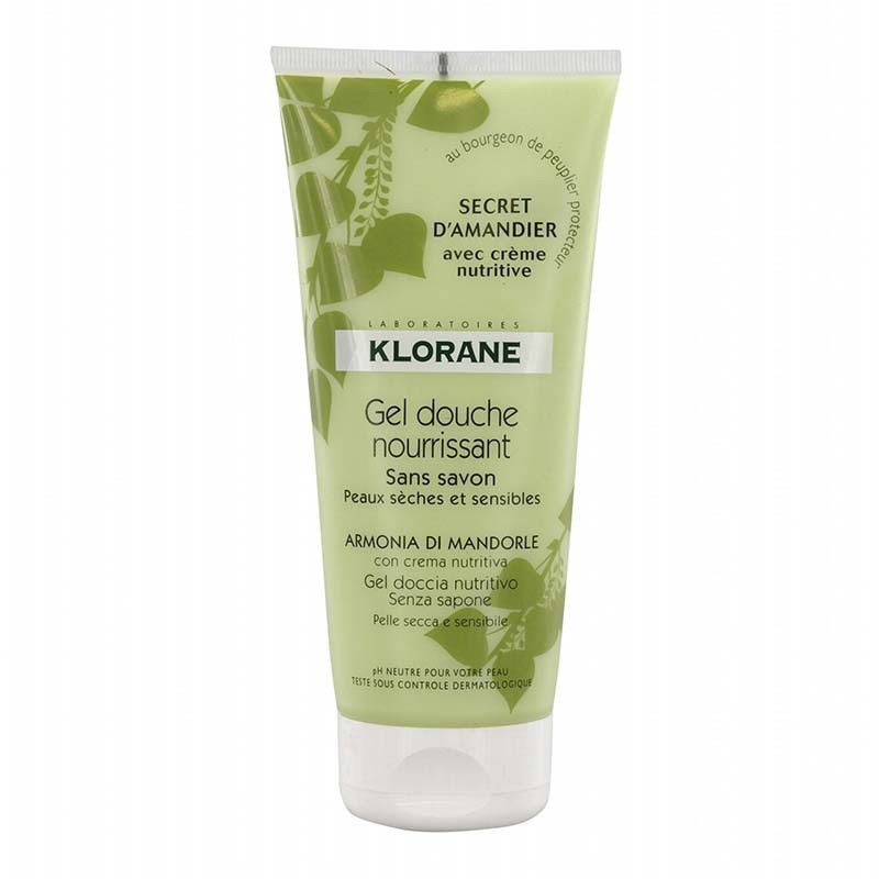 Klorane Gel Crema de Ducha Nutritivo Pieles Secas y Sensibles 200ml