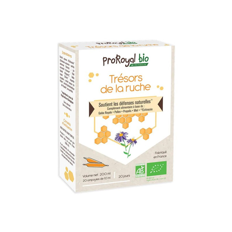 PROROYAL DEFENSAS DE LA COLMENA 20 AMPOLLAS