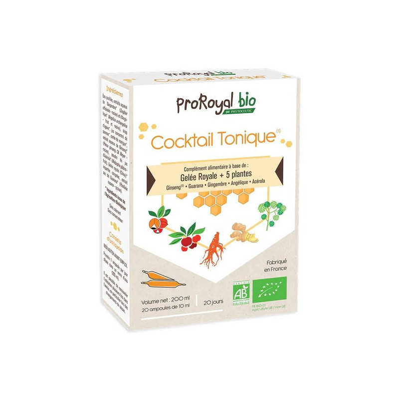 PROROYAL BIO COCKTAIL TONICO 20 AMPOLLAS