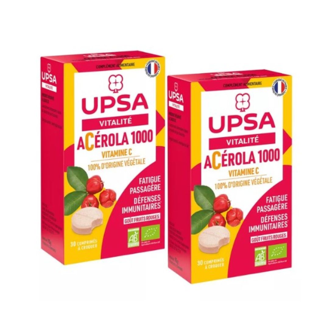 UPSA ACEROLA 1000 2X30COMP MASTICABLE