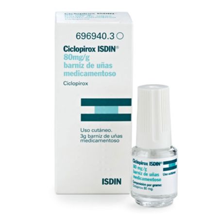 Ciclopirox Isdin 80mg/g Barniz de Uñas Medicamentoso 3gr