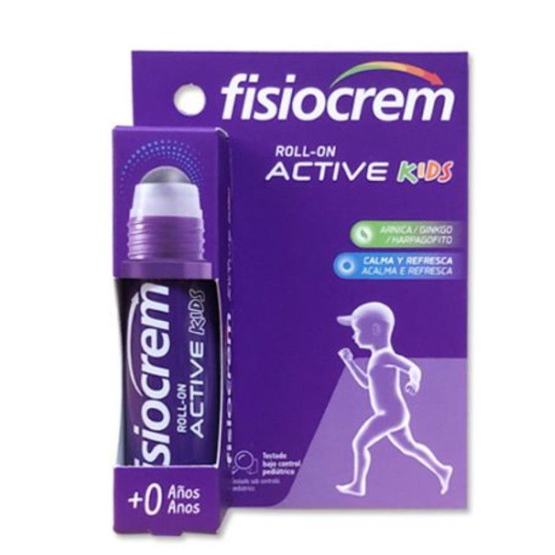 FISIOCREM ROLL-ON ACTIVE KIDS +0 AÑOS 15ML