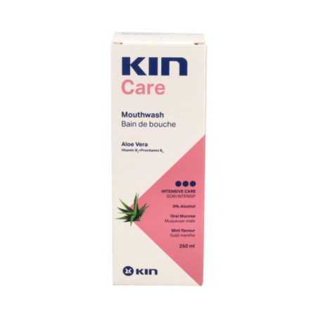 KIN CARE ENJUAGUE BUCAL ALOE VERA 250ML