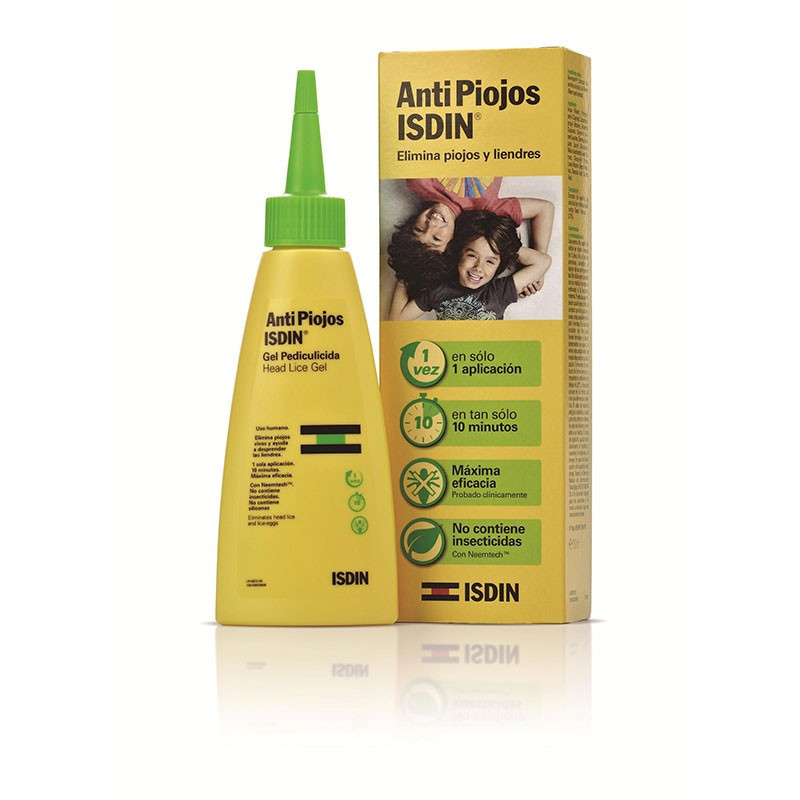 Isdin Antipiojos tratamiento eliminación piojos y liendres 100ml