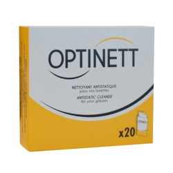 OPTINETT TOALLITAS LIMPIAGAFAS 20 TOALLITAS