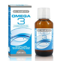 MARNYS OMEGA 3 MARINO SABOR LIMON 125ML.