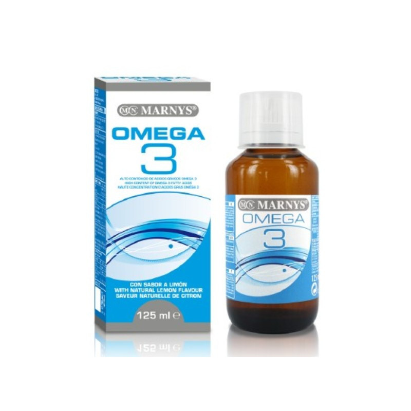 MARNYS OMEGA 3 MARINO SABOR LIMON 125ML.