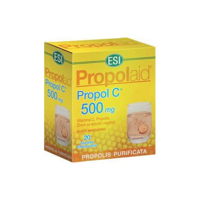 Propolaid Propol C 500 mg 20 comprimidos efervescentes