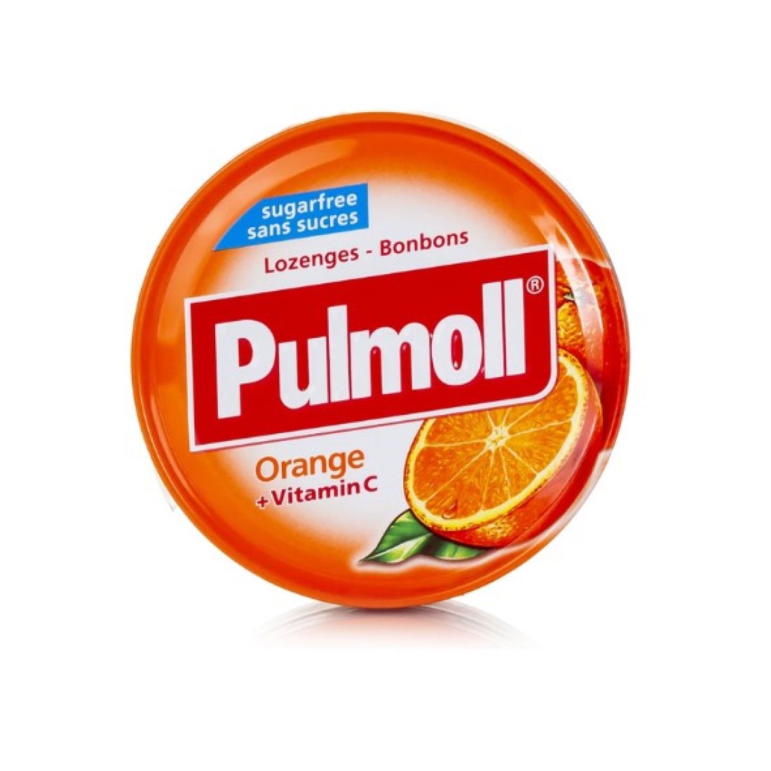 PULMOLL PAST SS/SUC ORANGE BT 45G