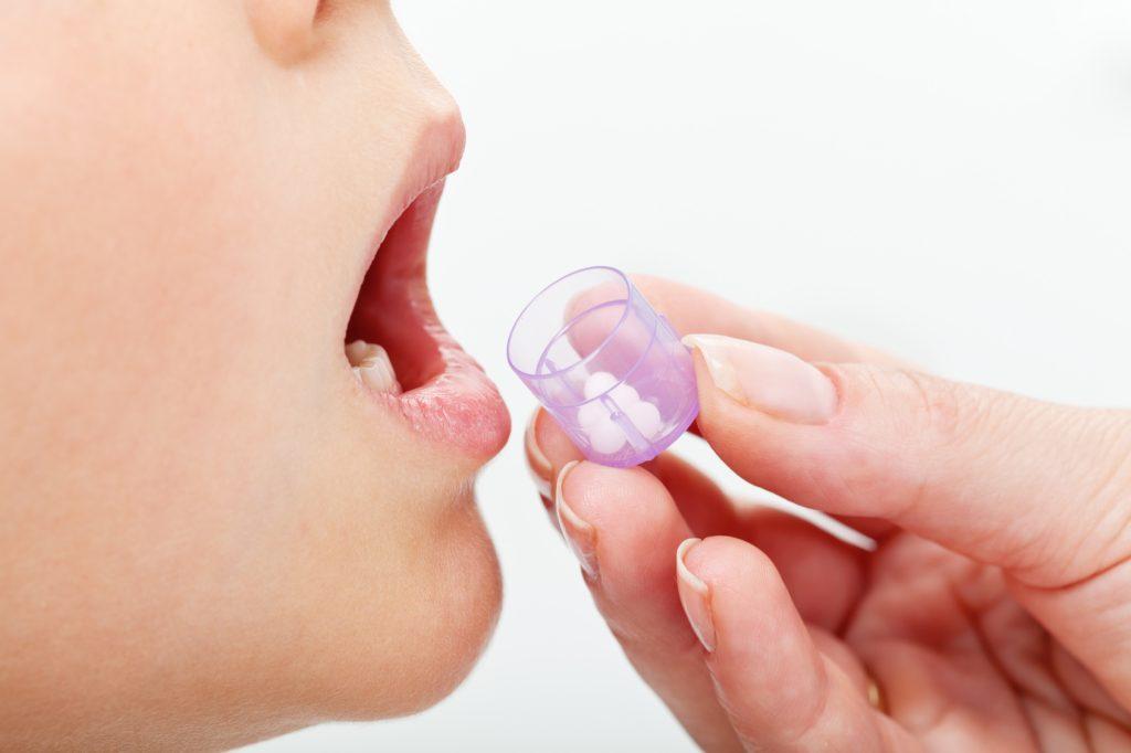Gránulos homeopáticos niños