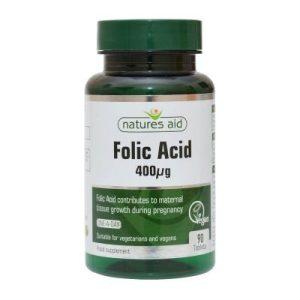 Natures Aid ácido fólico Natures Aid ácido fólico