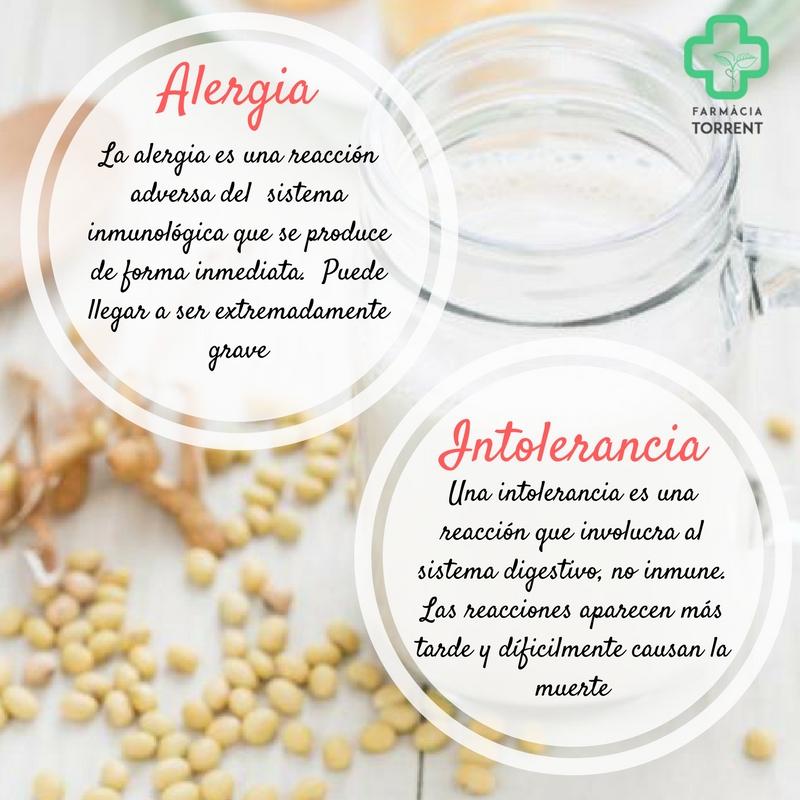 diferencias entre intolerancias y alergias alimentarias