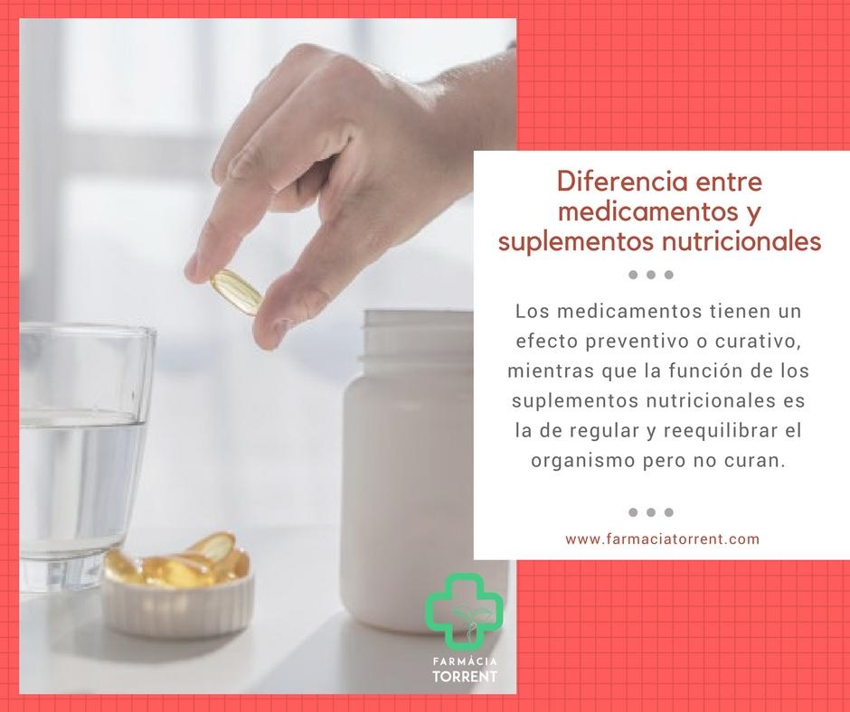 Diferencias entre medicamentos y suplementos nutricionales (1)