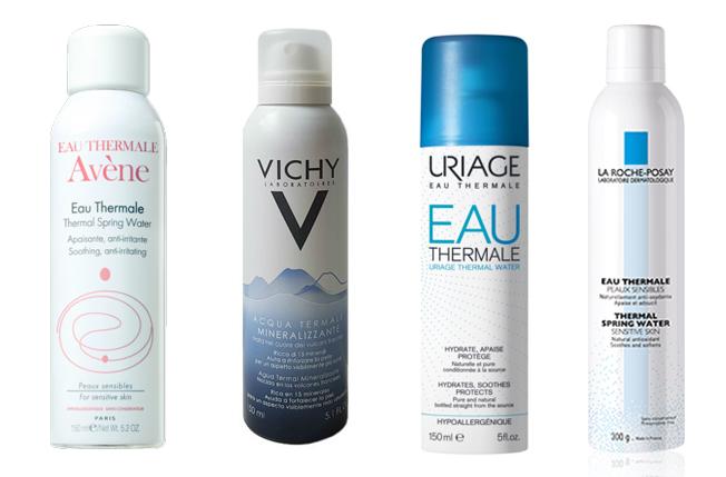 agua termal cosmética