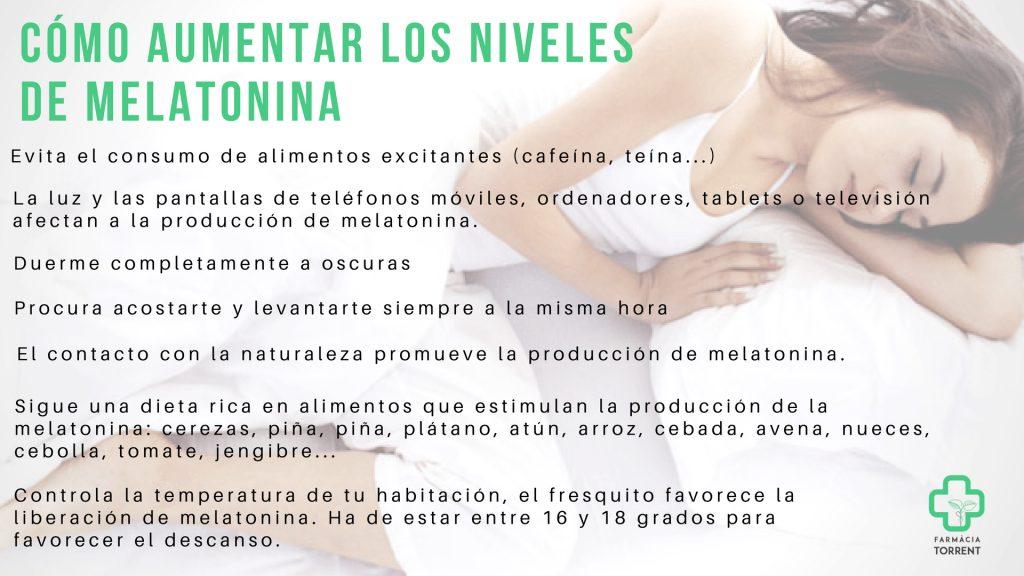 cómo aumentar los niveles de melatonina cómo aumentar los niveles de melatonina