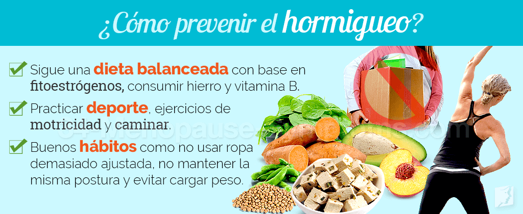 cómo evitar el hormigueo cómo evitar el hormigueo