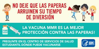 vacuna contra las paperas