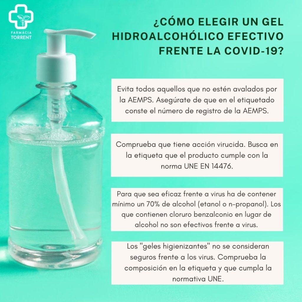 elegir gel hidroalcoholico para la desinfección de manos elegir gel hidroalcoholico para la desinfección de manos